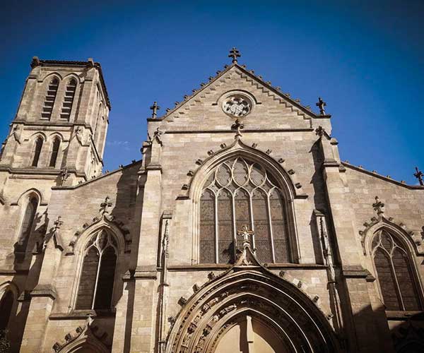 visite guidée touristique de Bordeaux : l'église Saint Pierre